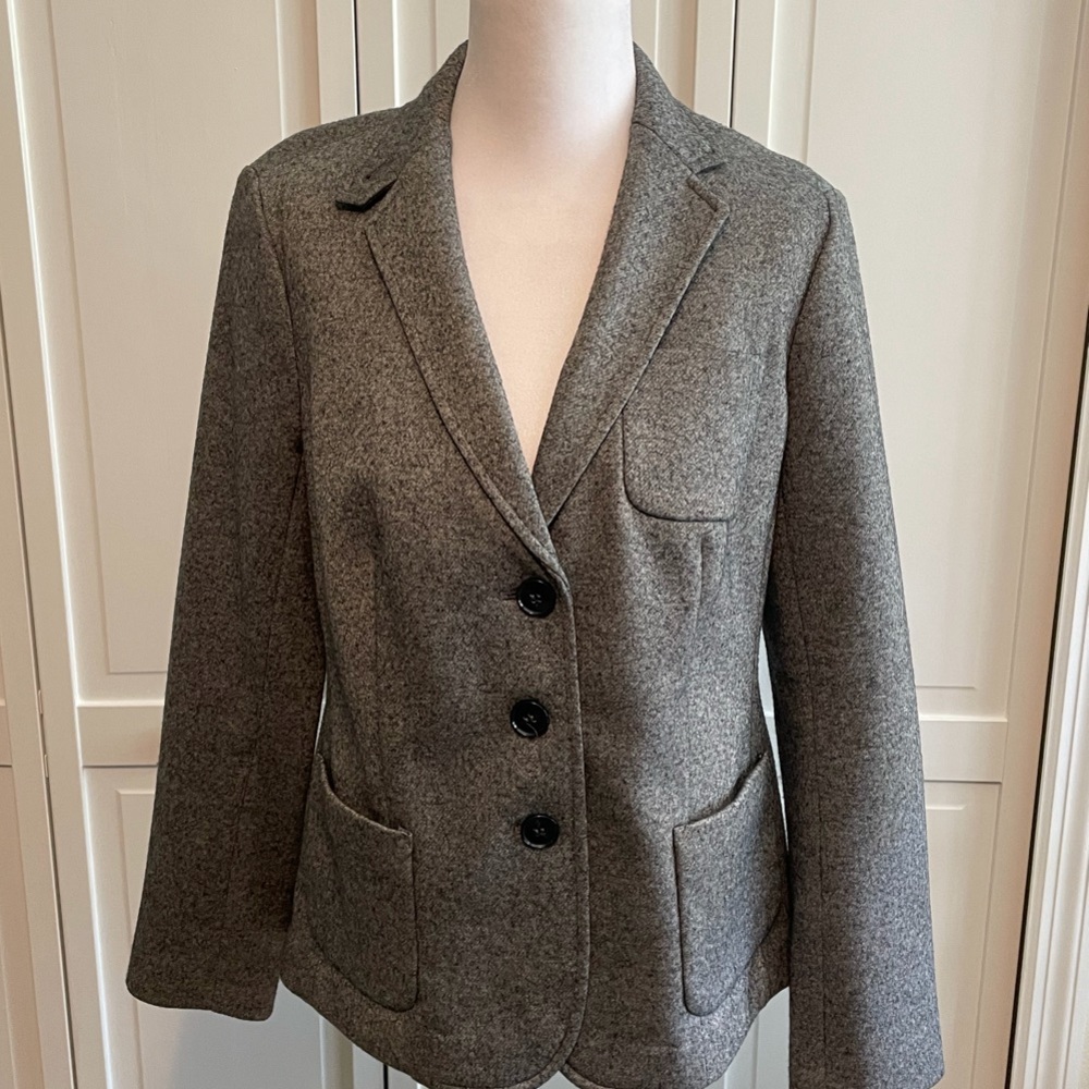 Talbots Charcoal Blazer